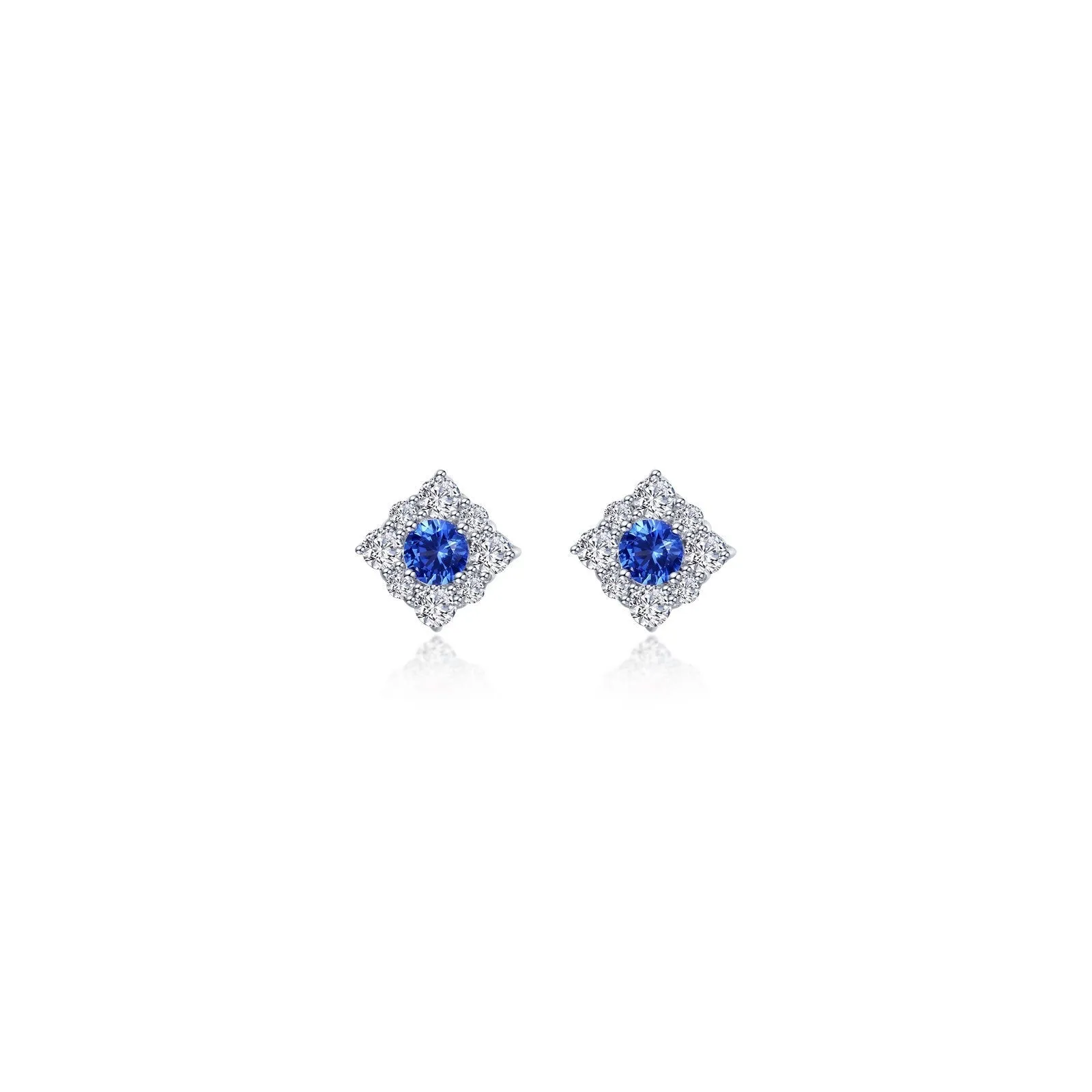 0.54 CTW Halo Stud Earrings E0596CRP00