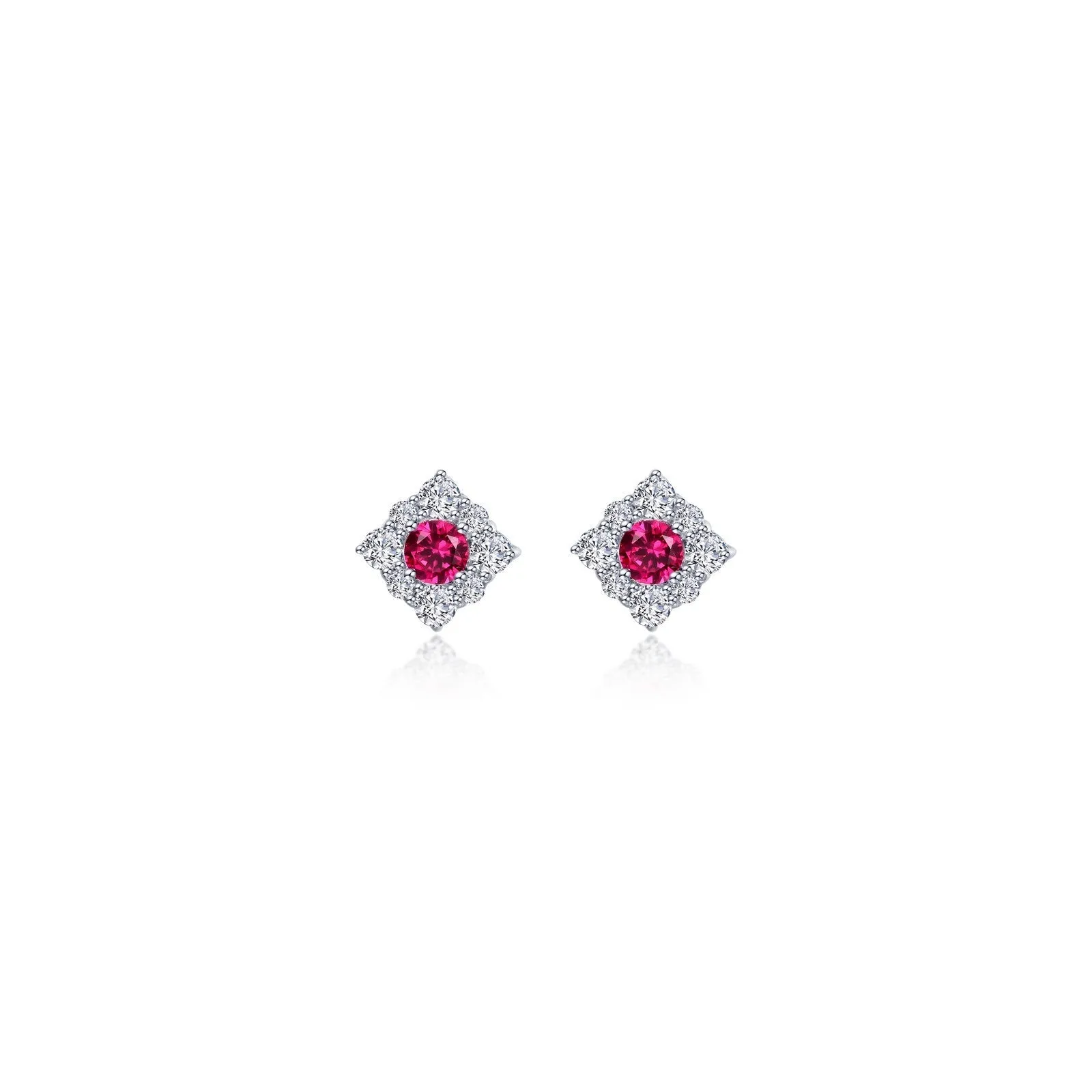 0.54 CTW Halo Stud Earrings E0596CRP00