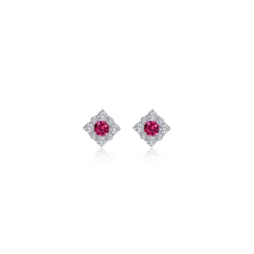 0.54 CTW Halo Stud Earrings E0596CRP00