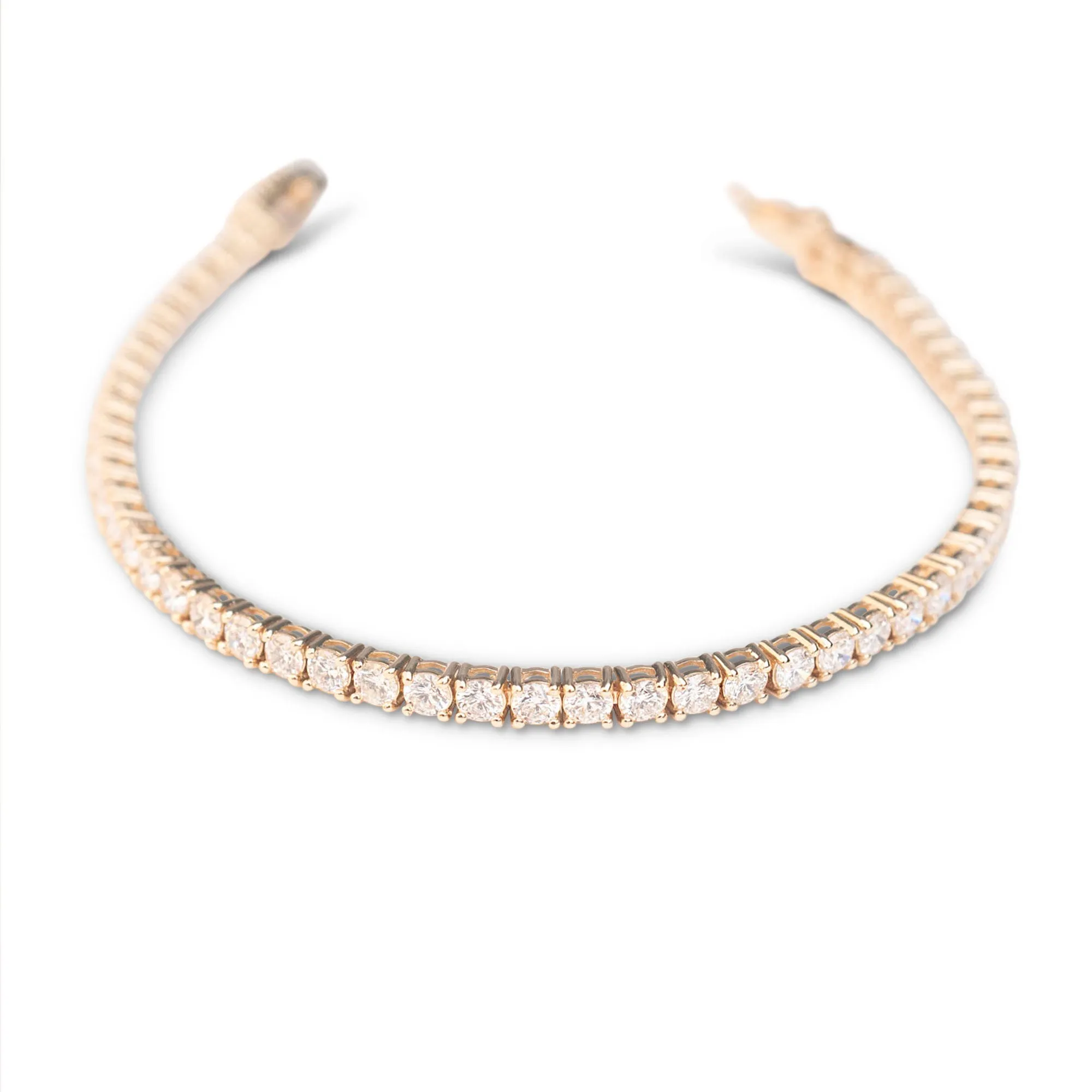 14K Tennis Bracelet | 5.11 CTW