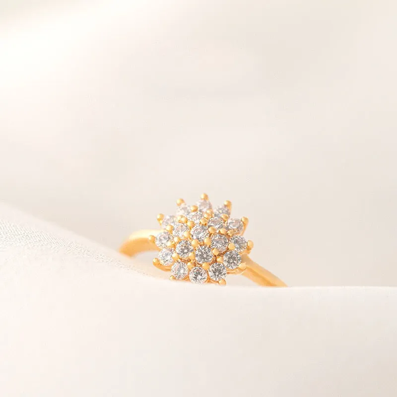 14K Yellow Gold 1.5 Carats Diamond Luxury Engagement & Wedding Ring