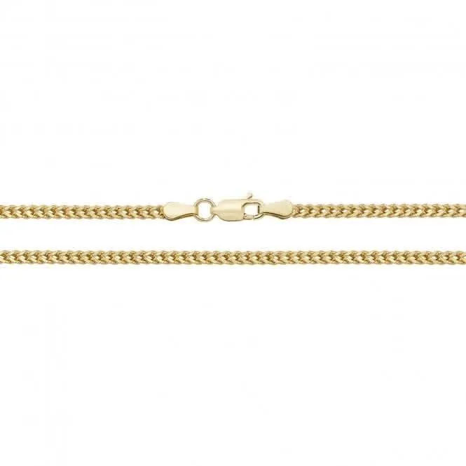 9CT Yellow Gold Franco Chain CH489