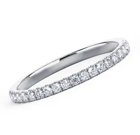 Almost Eternity Diamond Band Ring (0.32 ct Diamonds) in White Gold