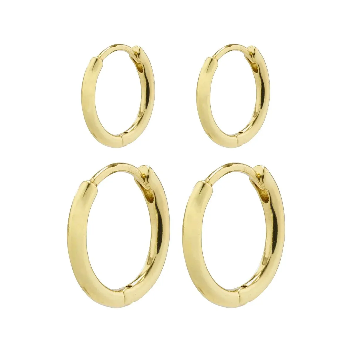 Ariella Gold Plated Hoop Set