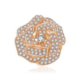 Art Deco Wedding Band & Natural Diamonds Cocktail Ring