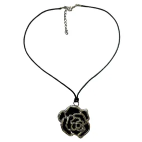 Black Rose Necklace