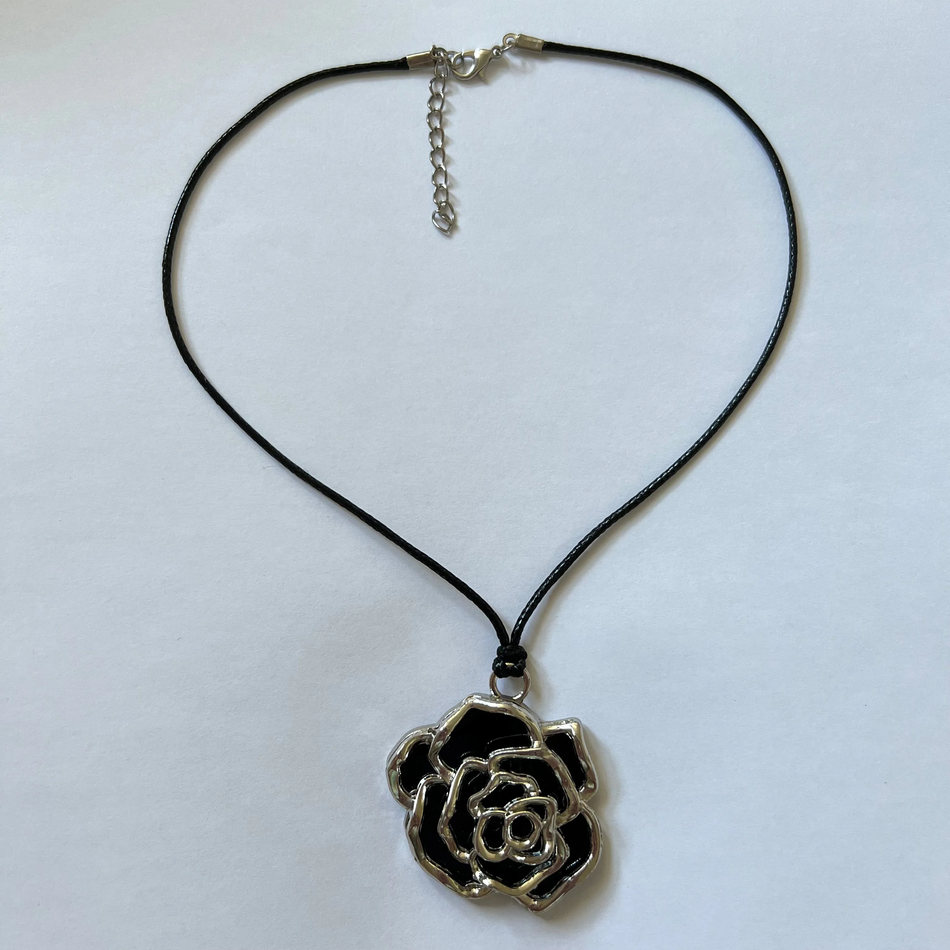 Black Rose Necklace