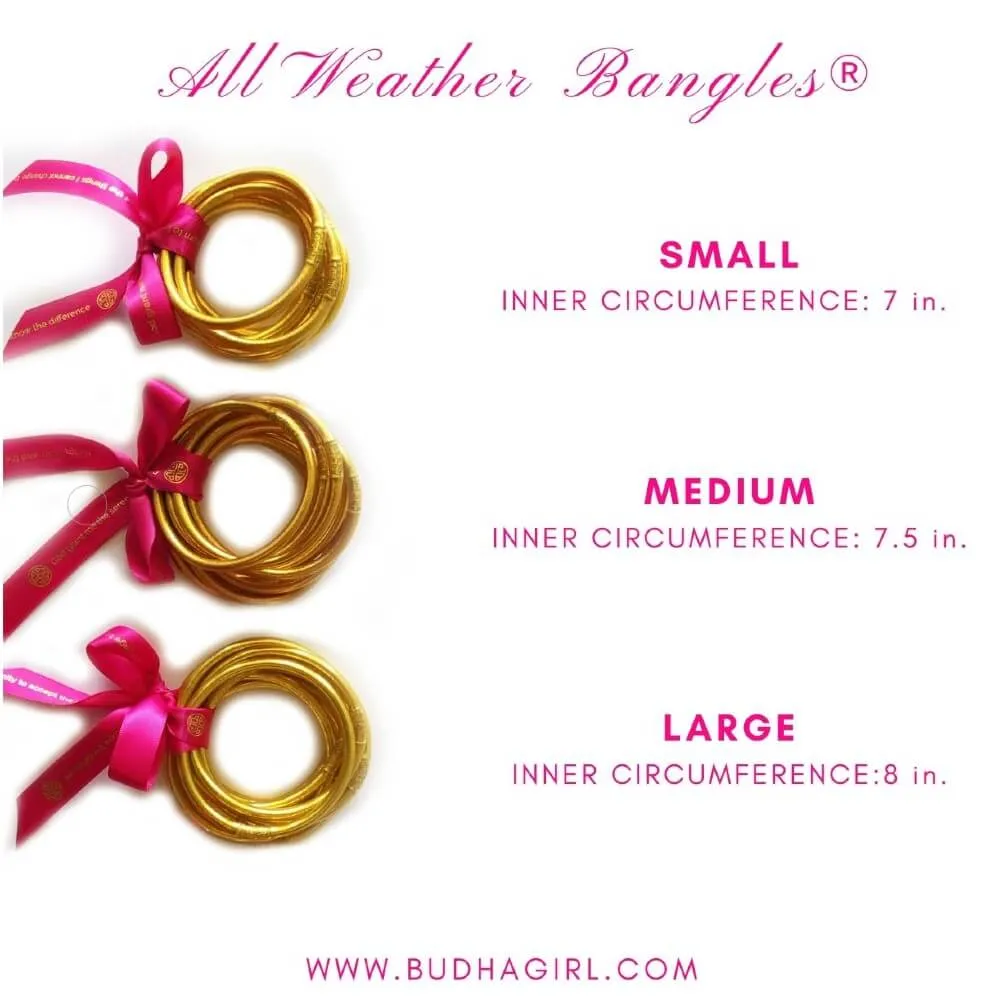 BuDhaGirl | Three Kings All Weather Bangles - Turquoise