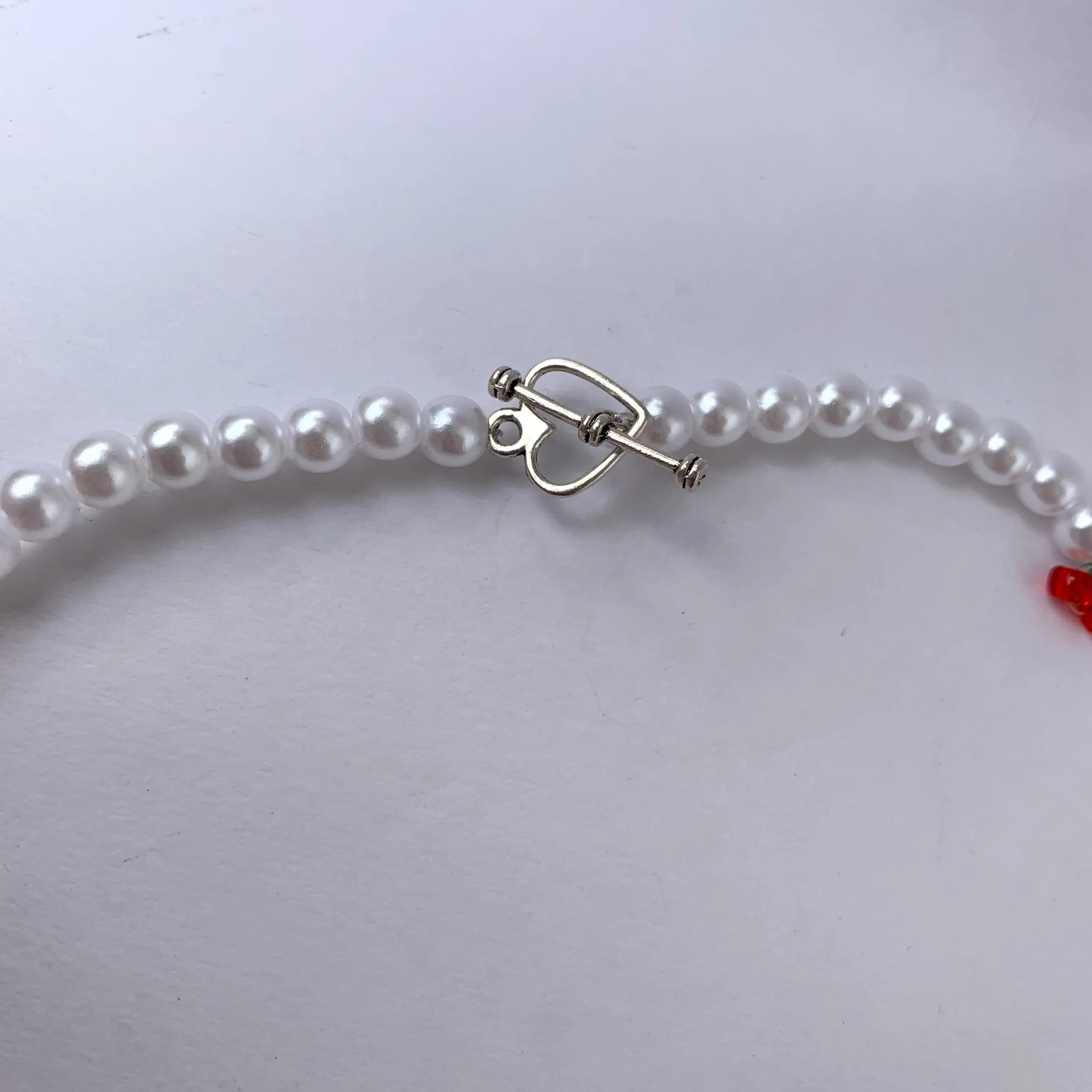 Cherry Pearl Necklace