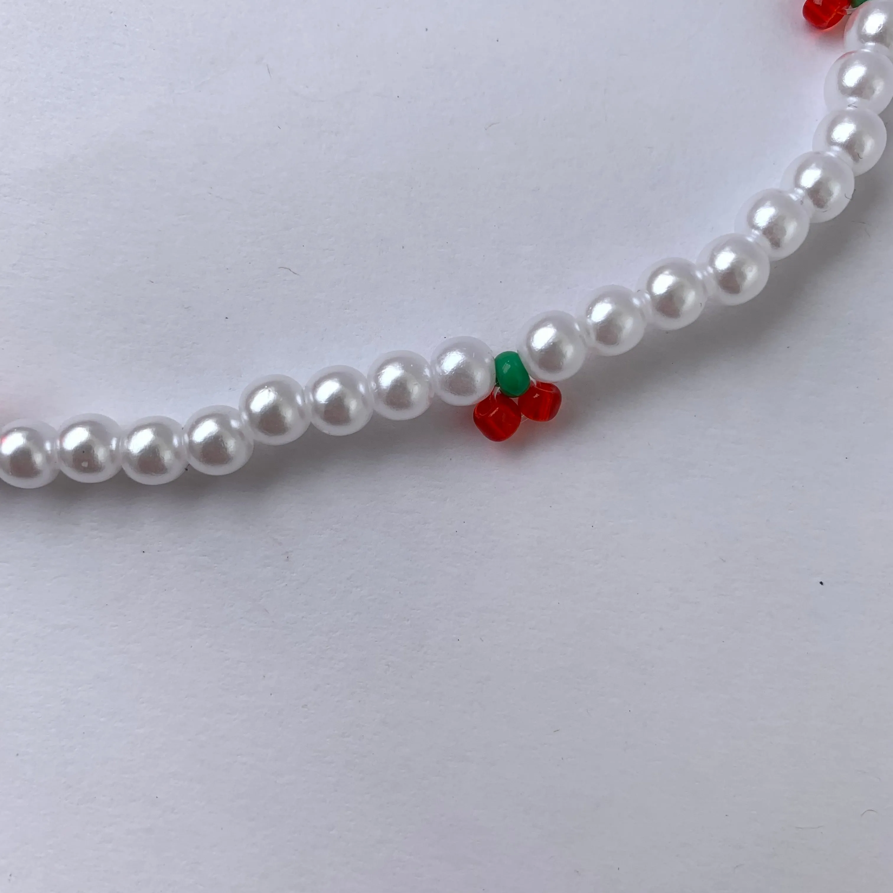 Cherry Pearl Necklace