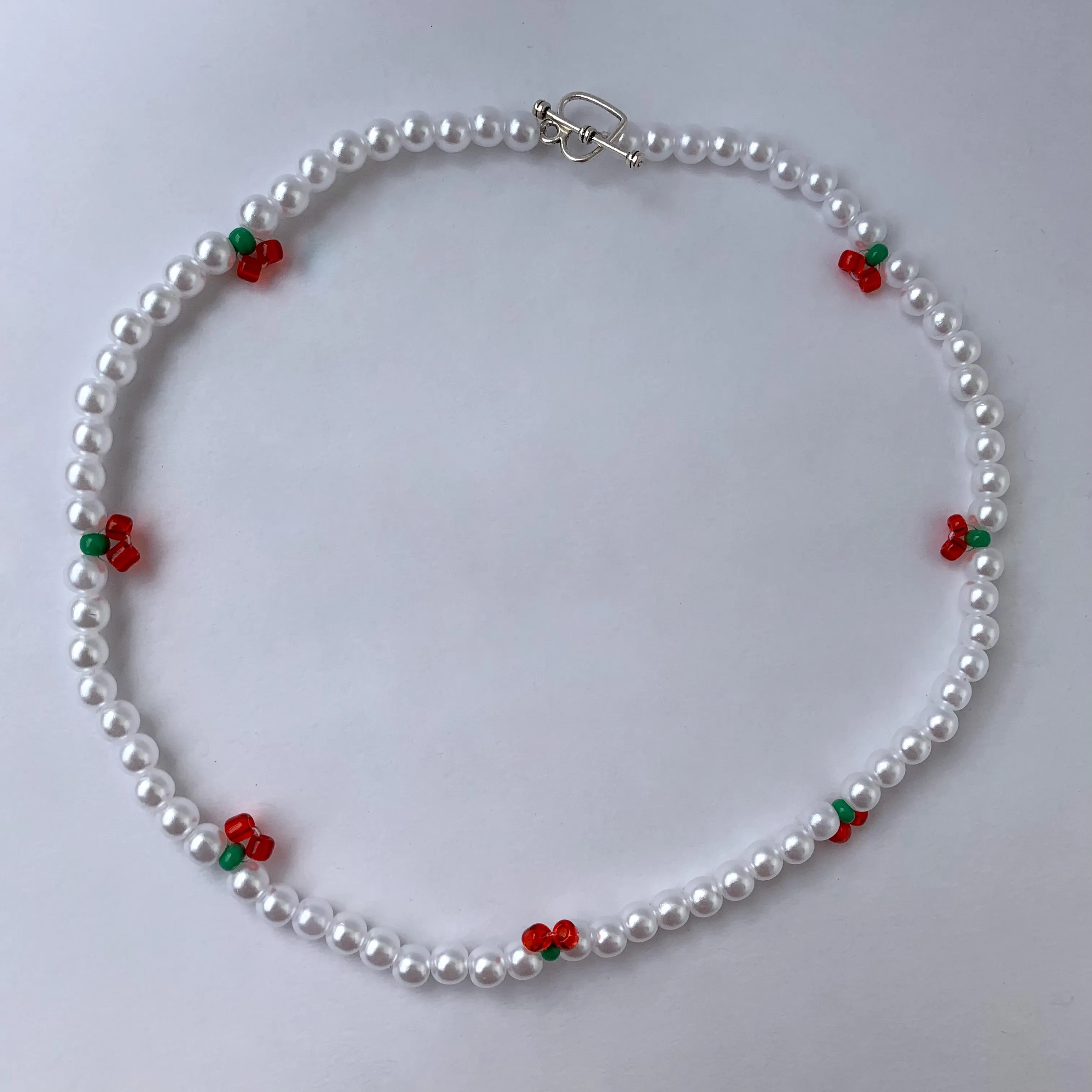 Cherry Pearl Necklace