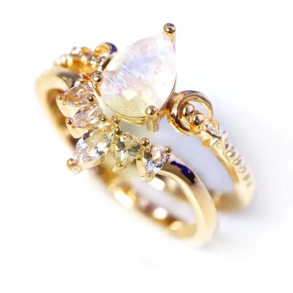 Chloe Ring Set (Gold)
