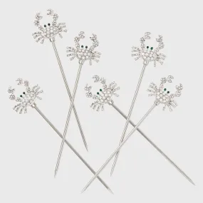 Crab cocktail picks