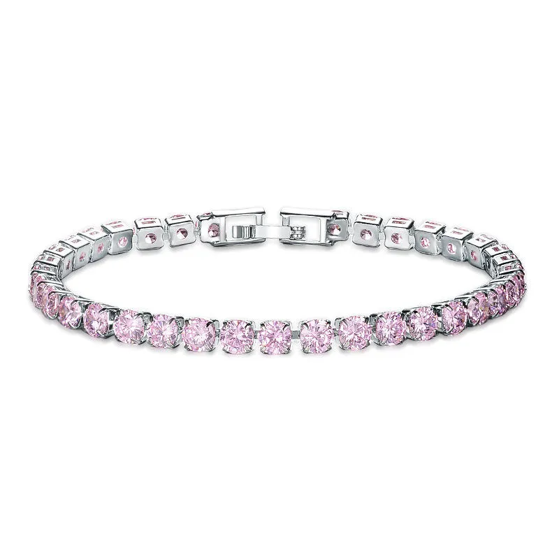 Cubic Zirconia Tennis Bracelets