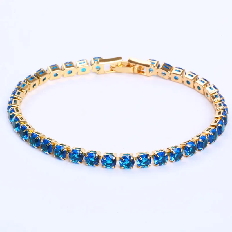 Cubic Zirconia Tennis Bracelets