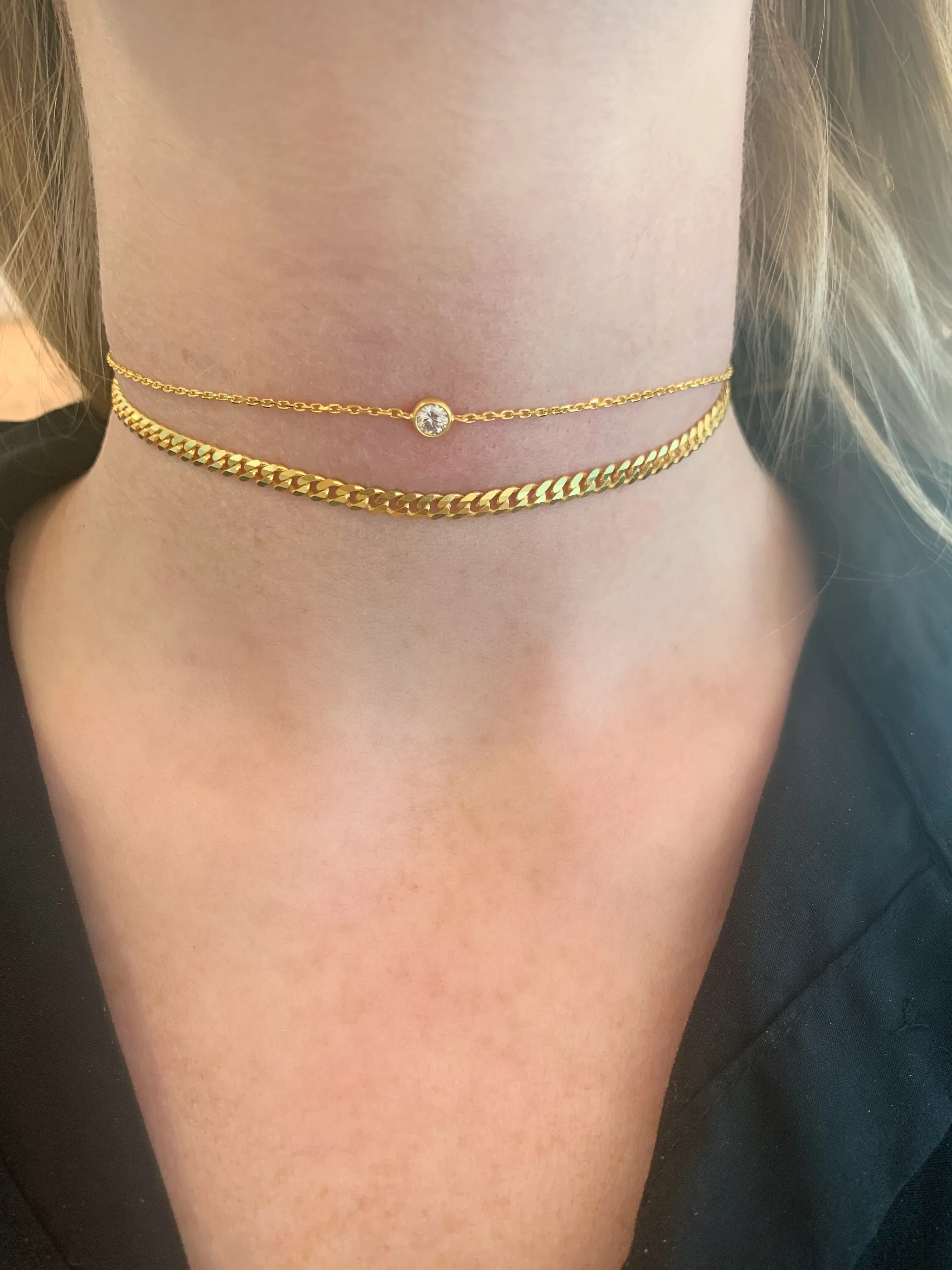 Duo Choker Chain