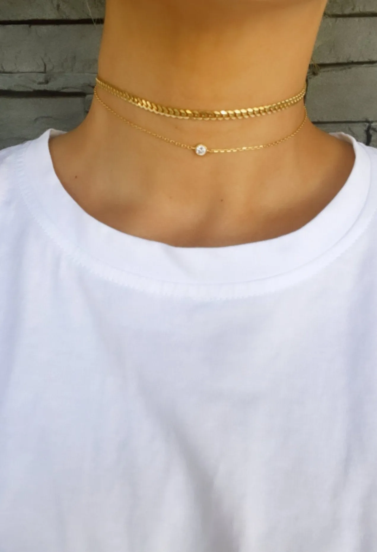 Duo Choker Chain