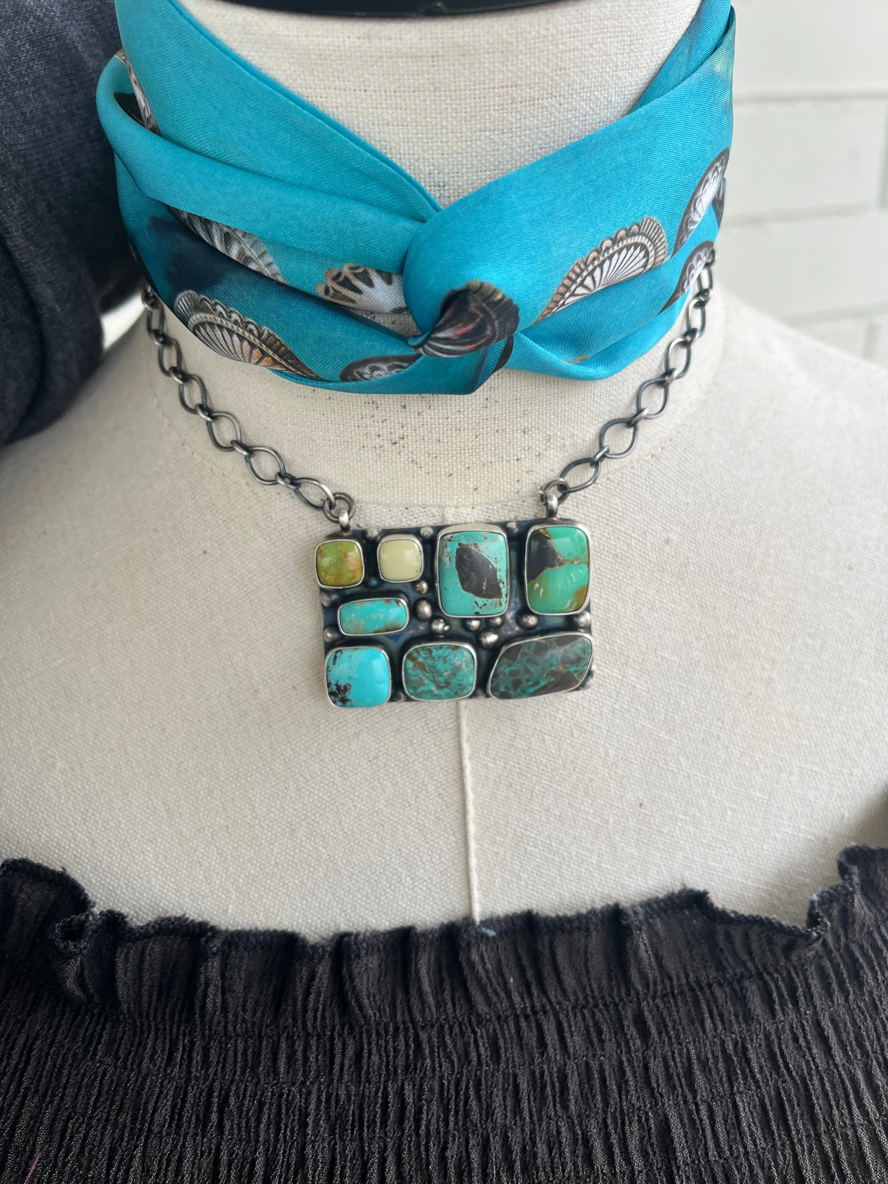Freeform Kingman Necklace #1