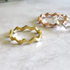 Geometric Stacking Ring