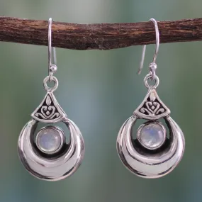 Goddess Fortunes Rainbow Moonstone Earrings