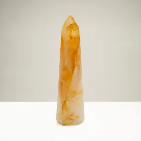 Golden Healer Hematoid Quartz Obelisk from Brazil - 11.5" / 1,765 grams
