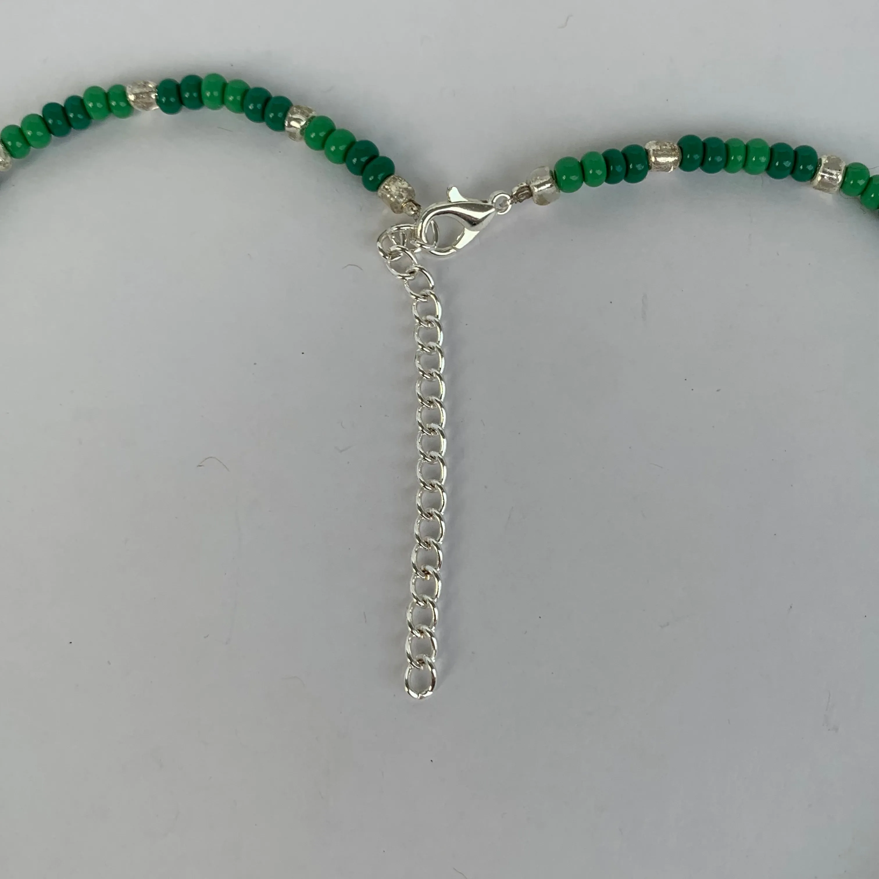 Green Evil Eye Necklace