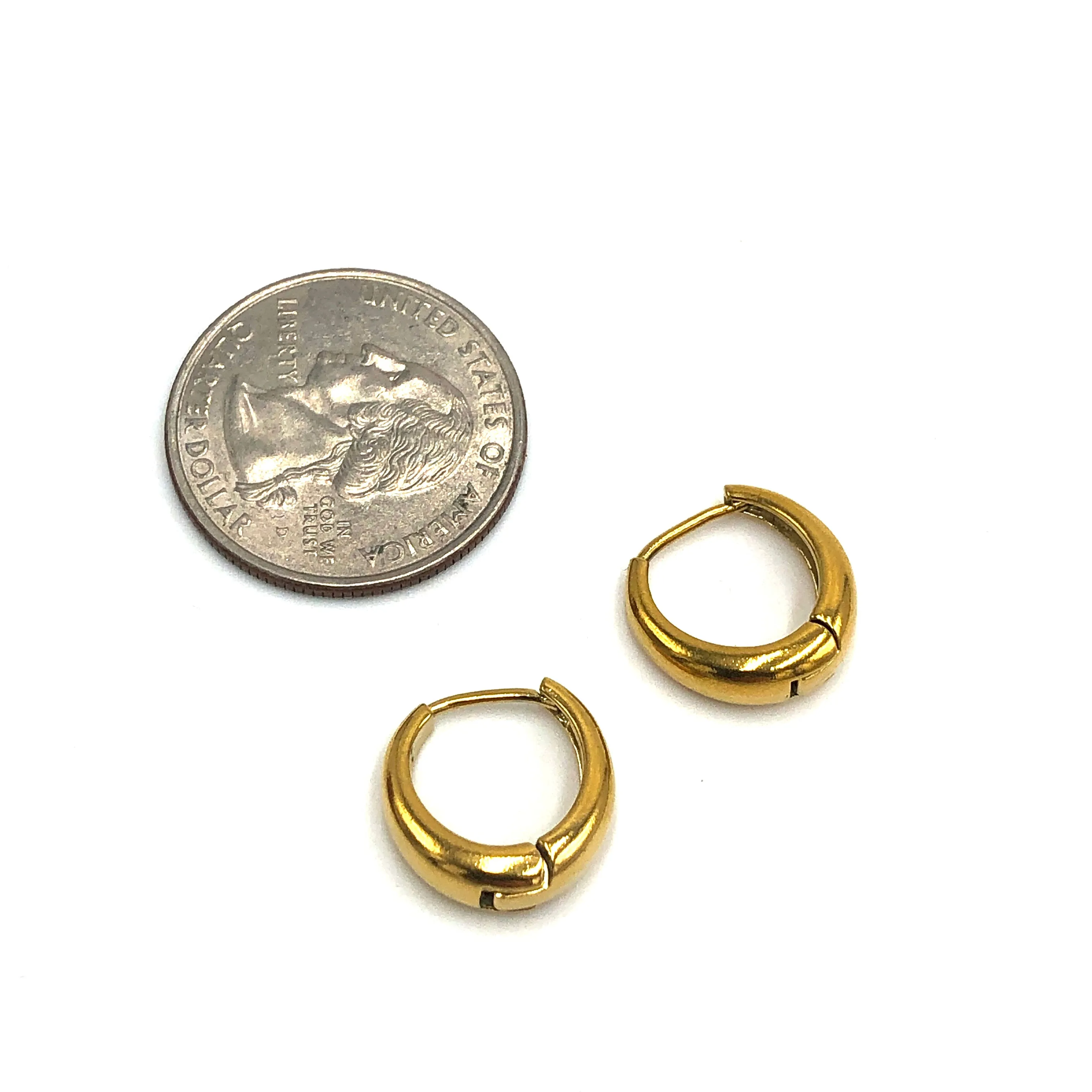 Hinged Mini Christine Hoop Earrings