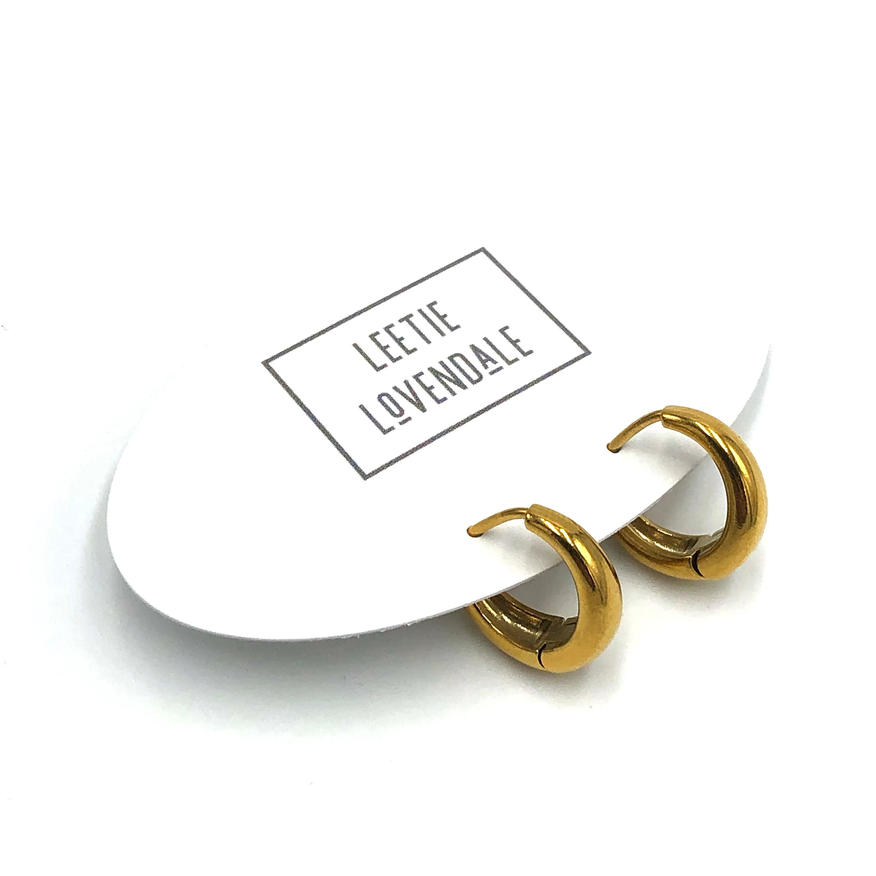 Hinged Mini Christine Hoop Earrings