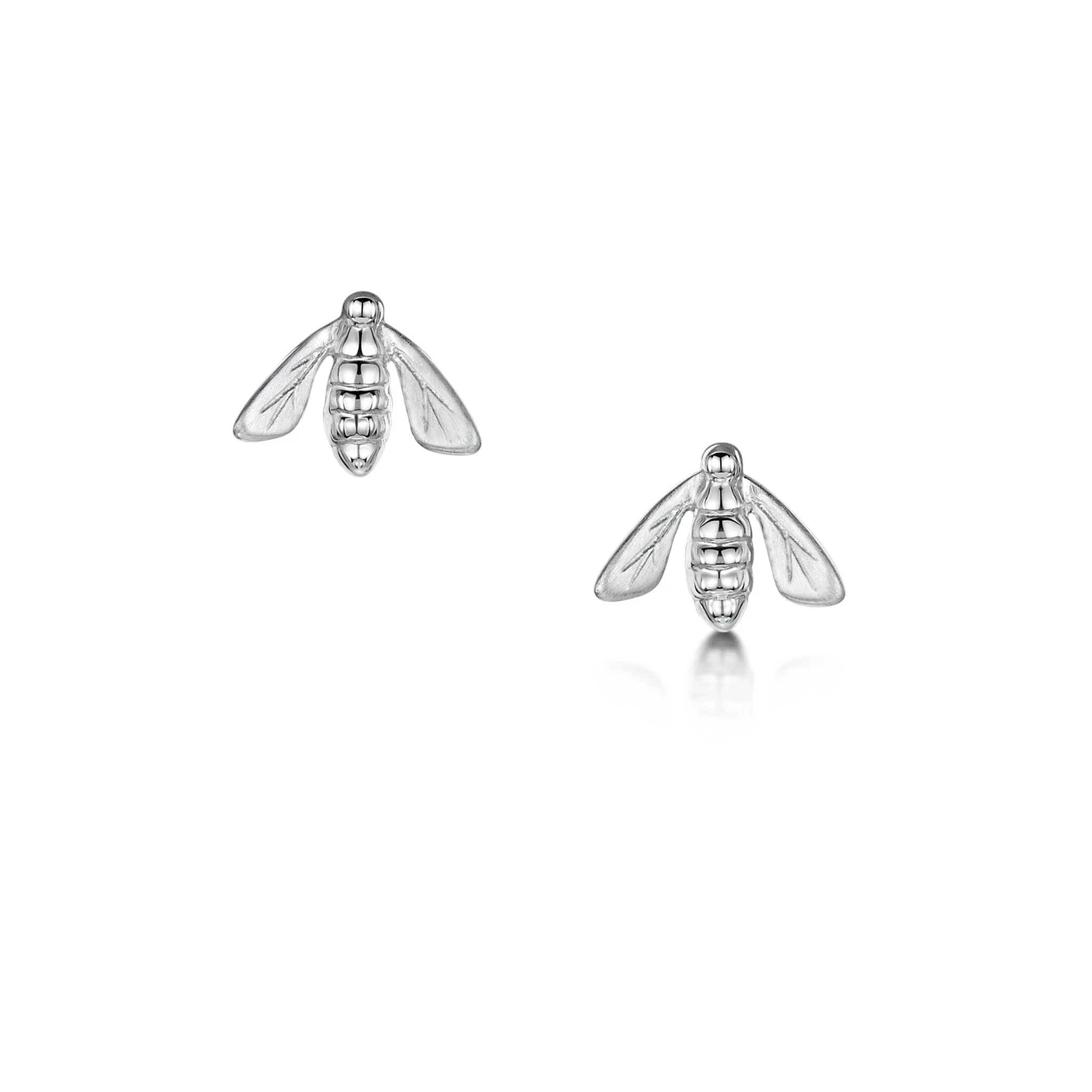 Honeybee Petite Stud Earrings in Sterling Silver