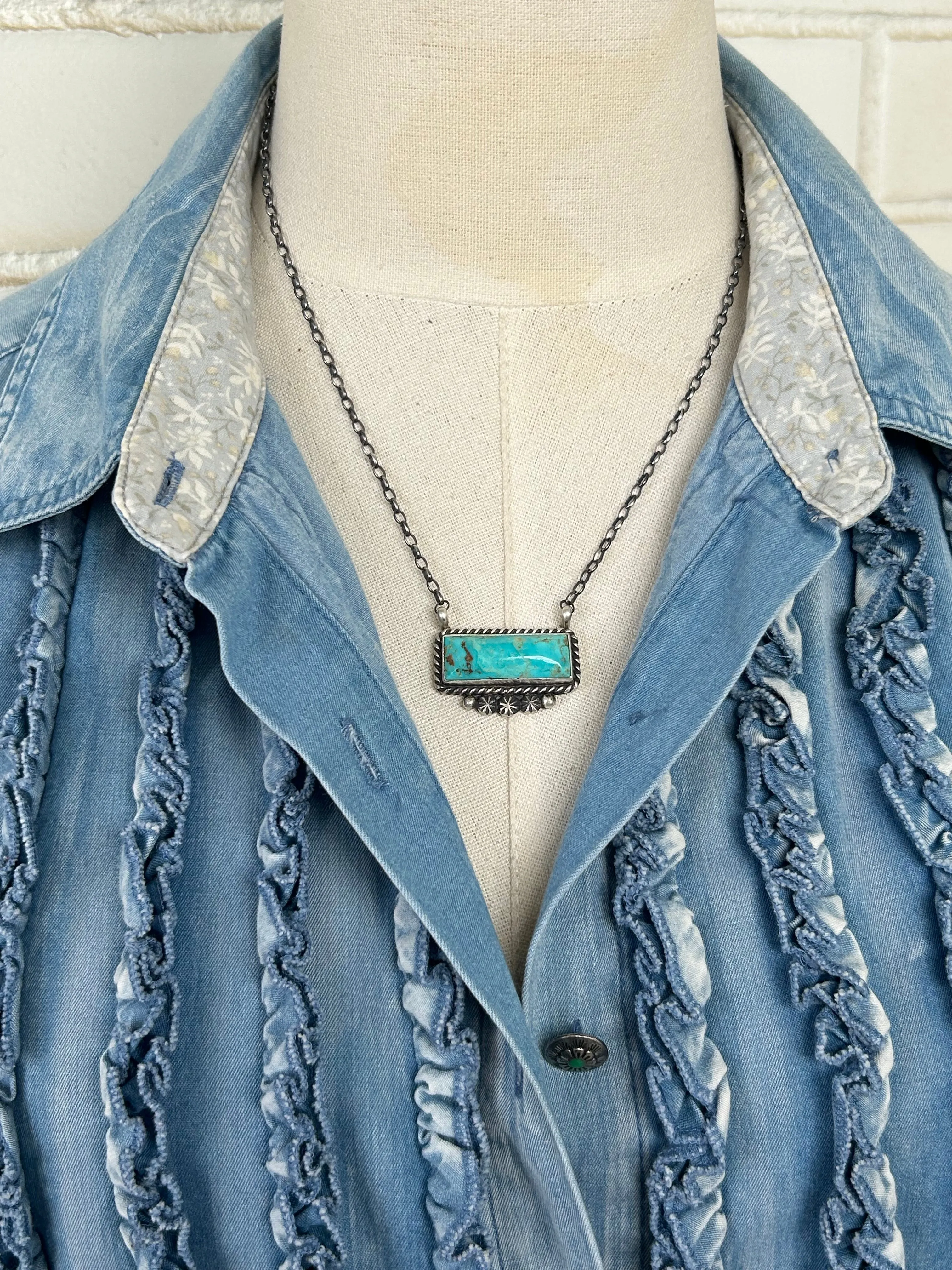 Kingman Bar Necklace #32