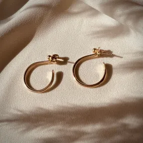 KVIKA HOOP EARRINGS