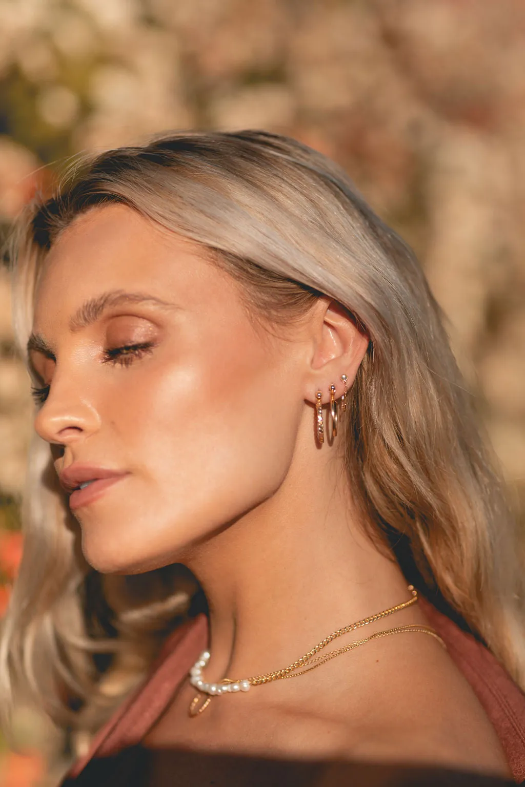 KVIKA HOOP EARRINGS