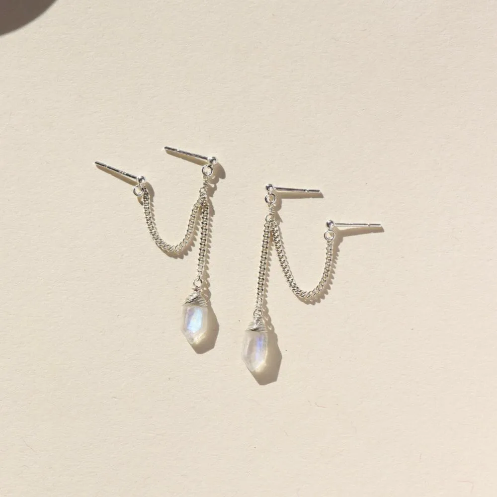 Lumi Chain Studs