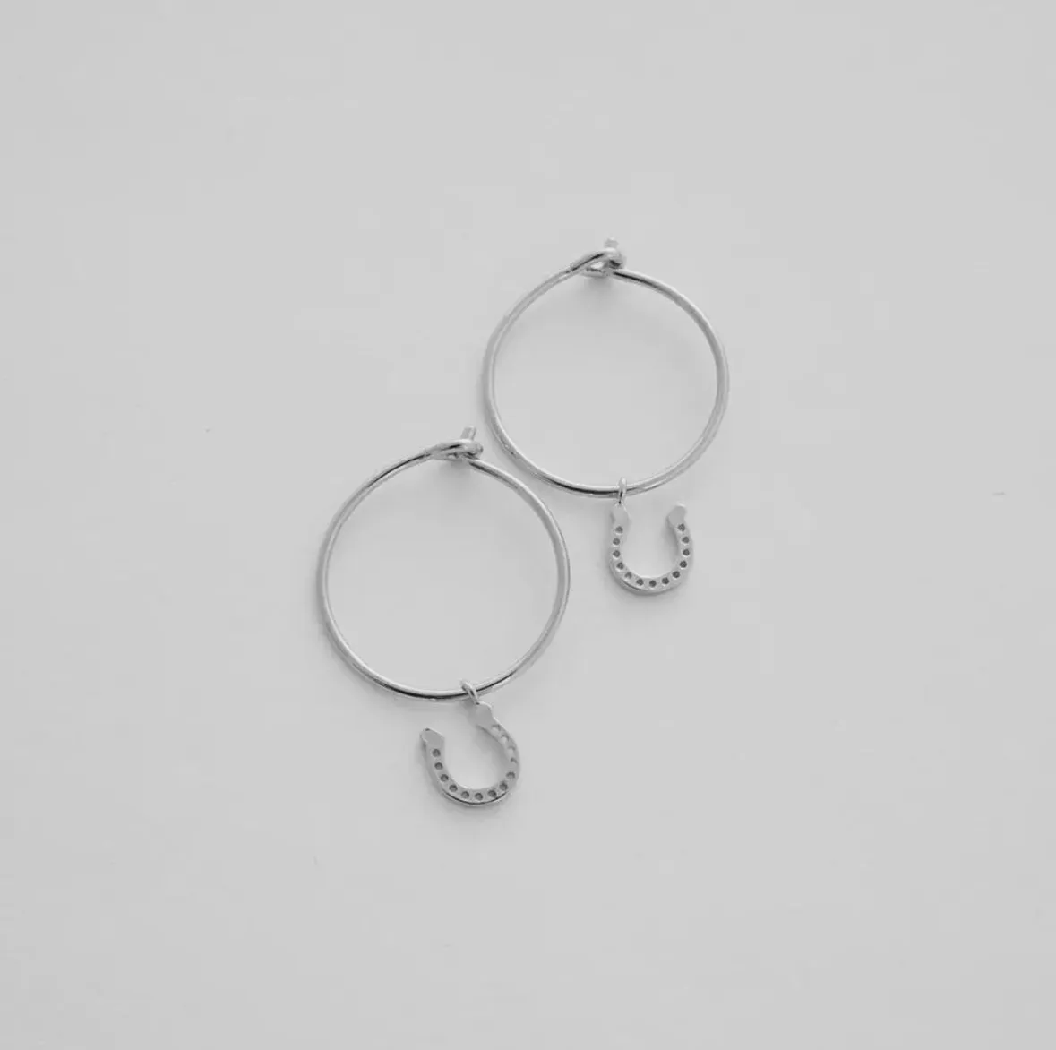 magic charm horseshoe hoops