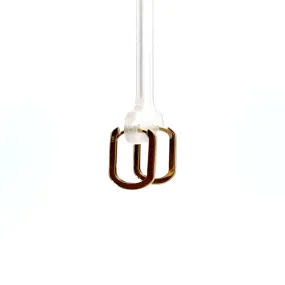 Oval Hoop Earrings