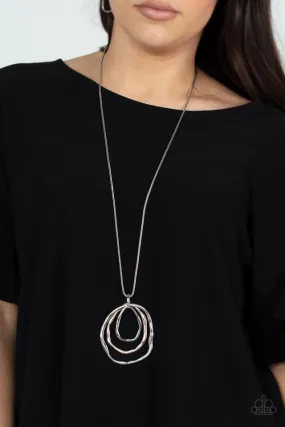 Paparazzi Necklace ~ Revamped Relic - Silver