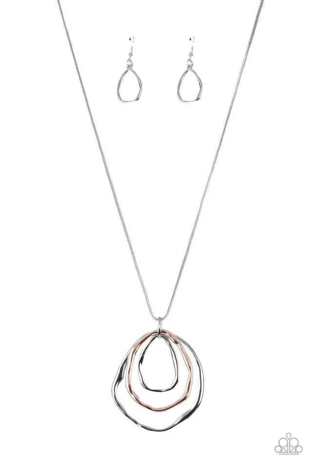 Paparazzi Necklace ~ Revamped Relic - Silver