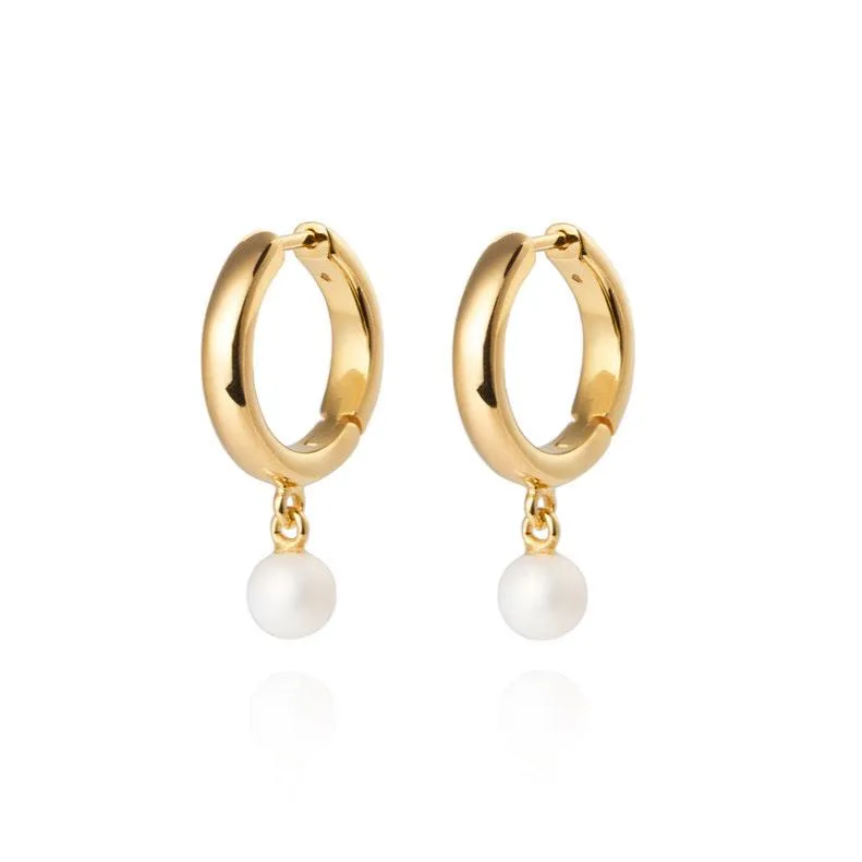 Pearl Mini Hoops