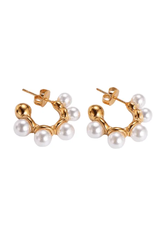 Pearl Open Hoops