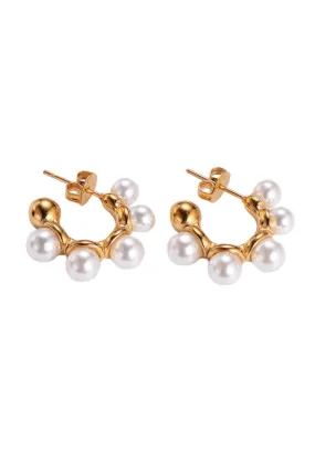 Pearl Open Hoops