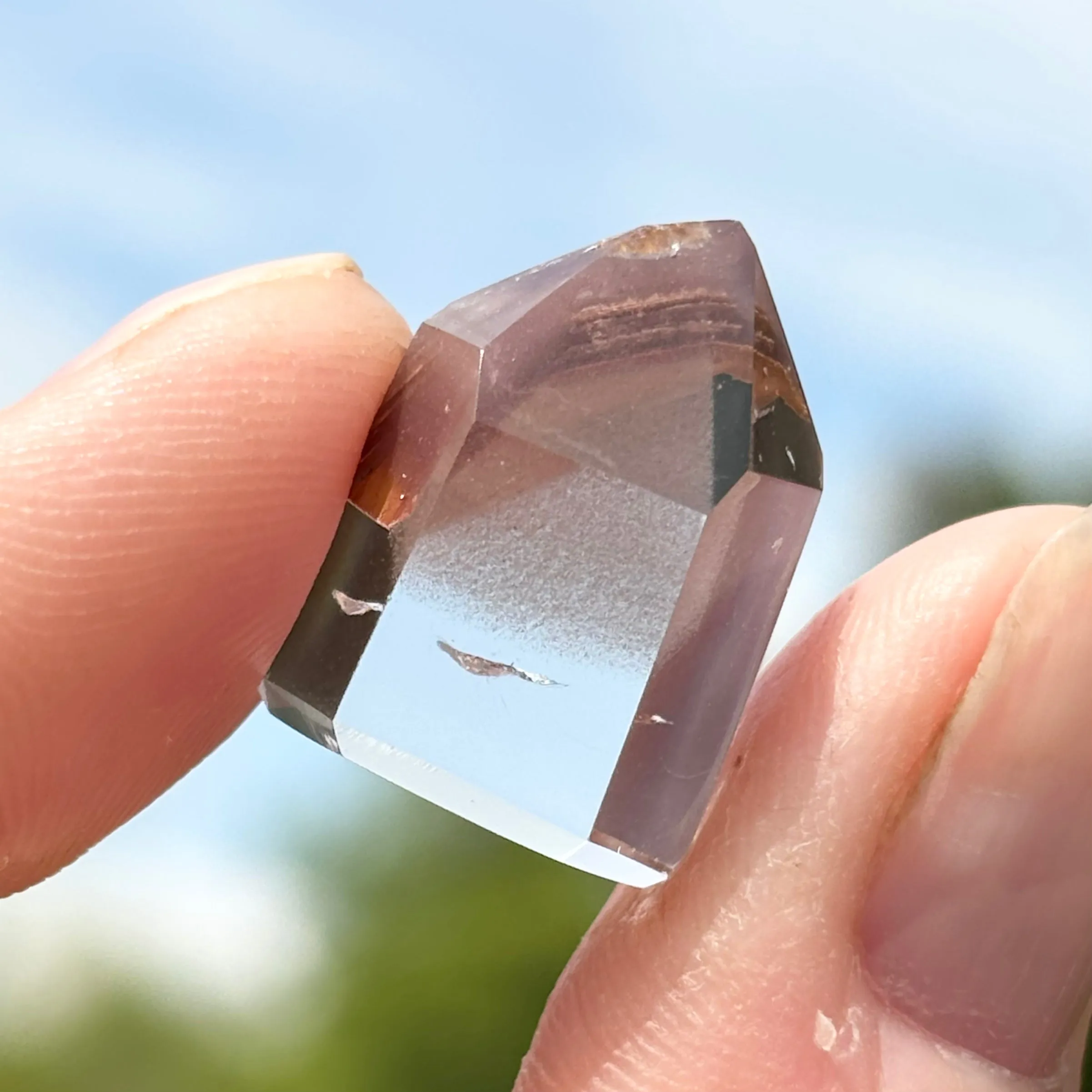Pink Lithium Quartz Point | B