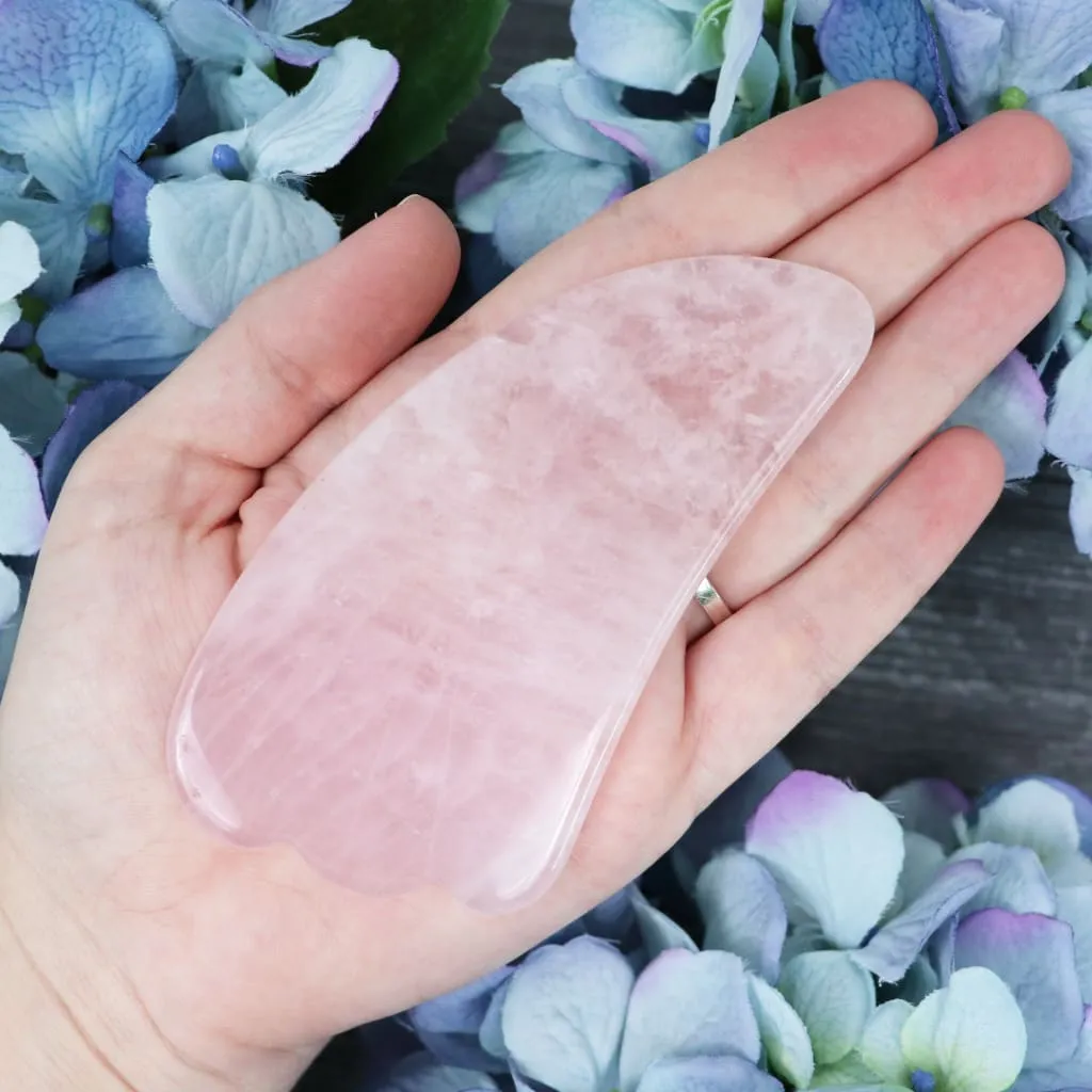 Rose Quartz Guasha Tool
