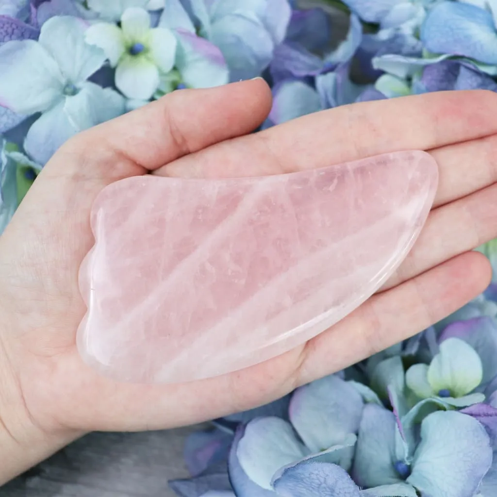 Rose Quartz Guasha Tool