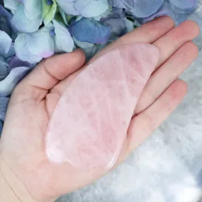 Rose Quartz Guasha Tool
