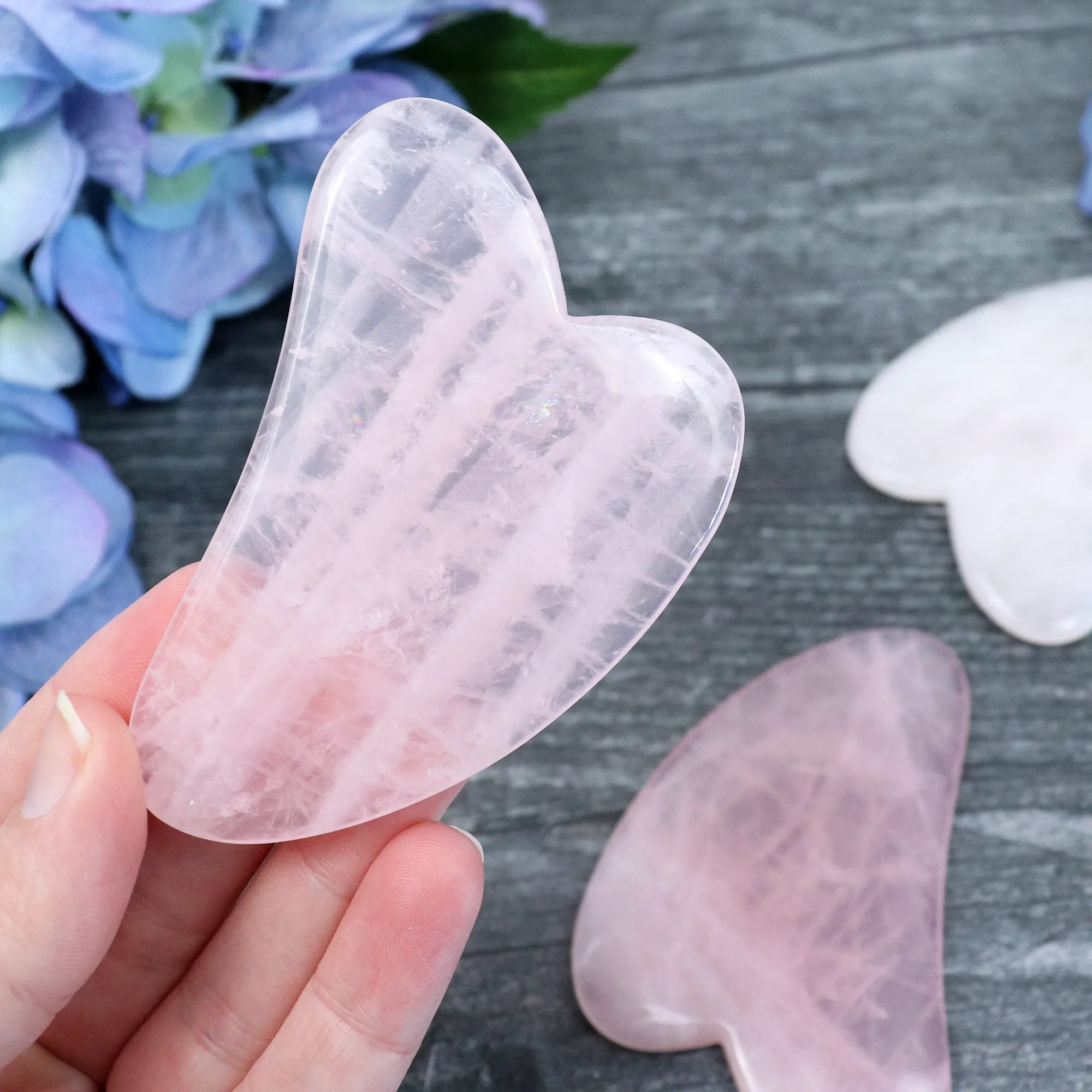 Rose Quartz Guasha Tool