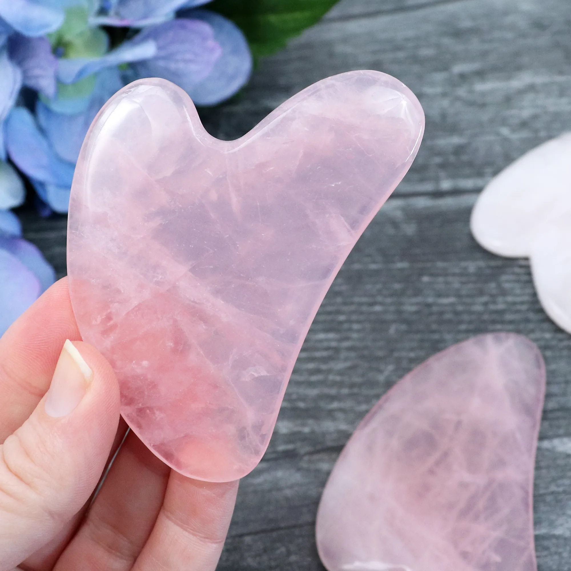 Rose Quartz Guasha Tool