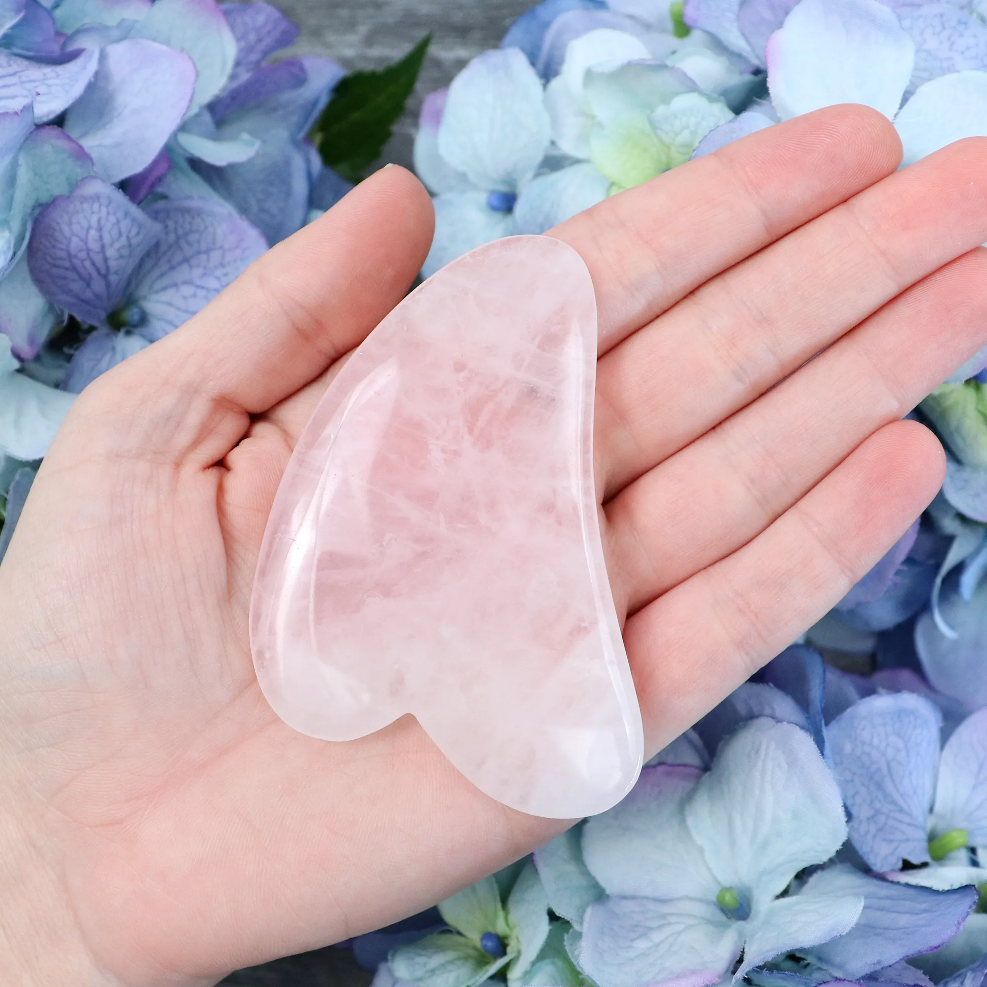 Rose Quartz Guasha Tool