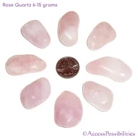 Rose Quartz Tumbled Stones From Africa