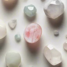 Rose Quartz Worry Stone – Self-Love and Healing for Emotional Trauma