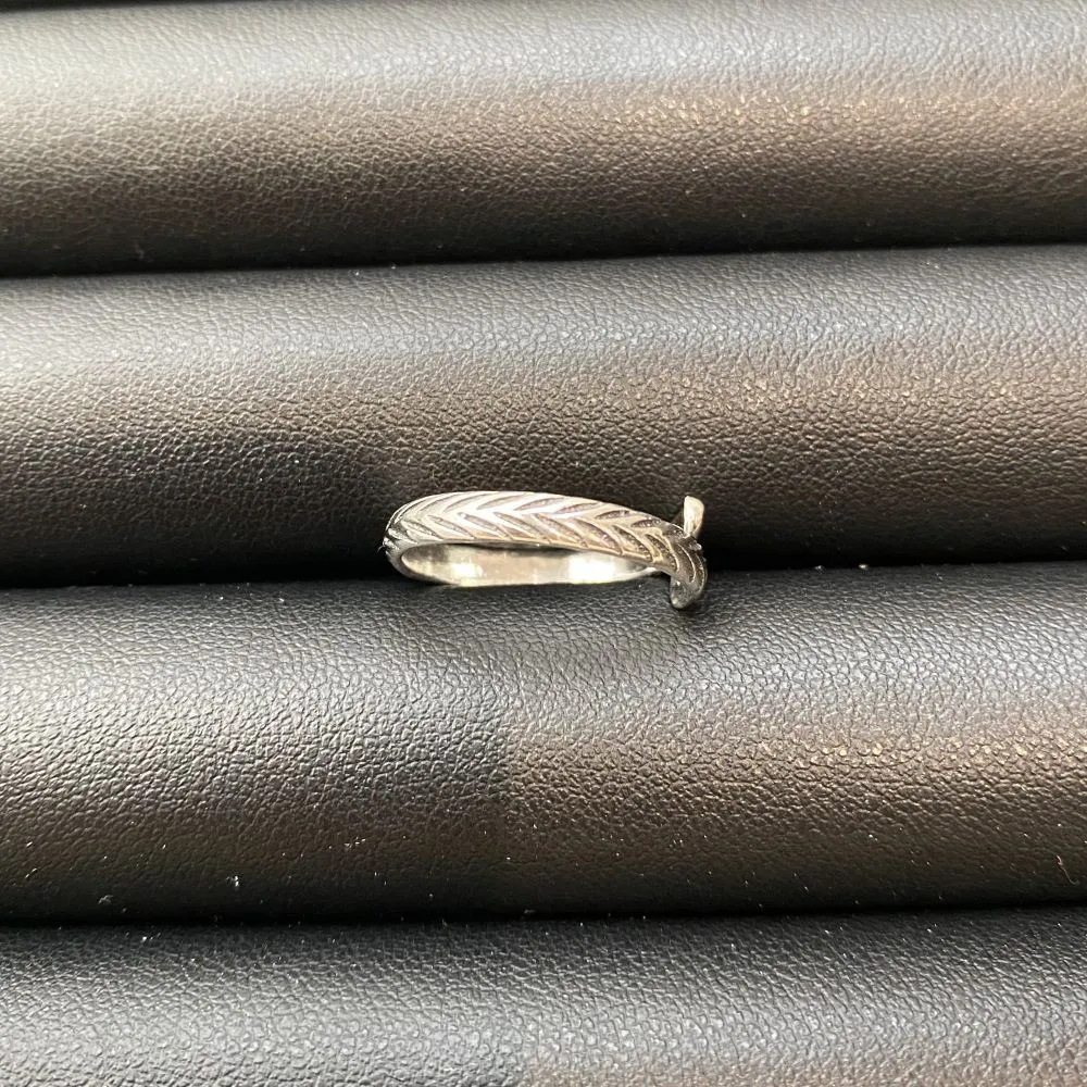 Silver-Plated Adjustable Ring (#69)